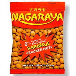 Cracker nuts Barbecue 160 g - Nagaraya