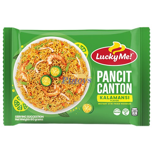 Calamansi pancit canton 60 g - Lucky me