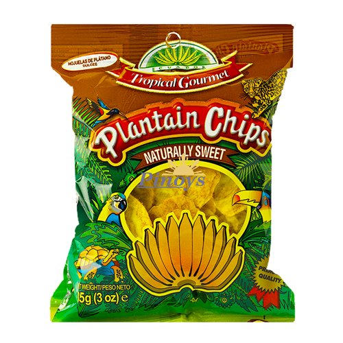 Sweet Plantain (Banana) Chips 85 g - Tropical Gourmet