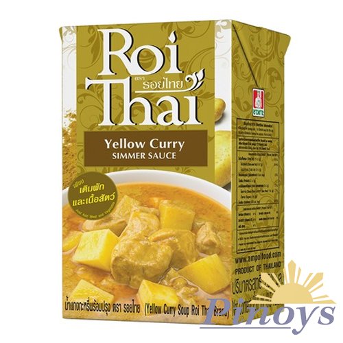 Yellow curry sauce 250 ml - Roi Thai