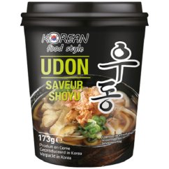 Instant Udon Noodles Shoyu 173 g - Korean Food Style