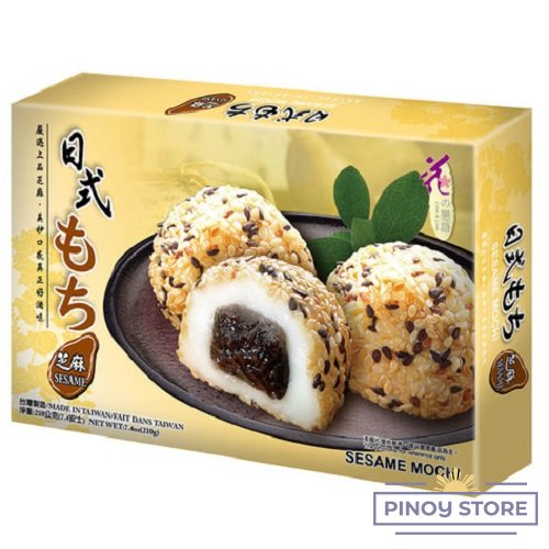 Mochi Sesame Rice Cakes 210 g - Love & Love