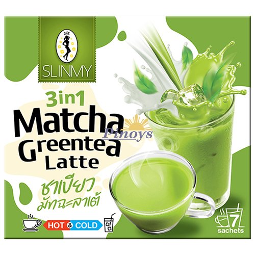 Instantní Matcha latté (7x23g) 161 g - Slinmy