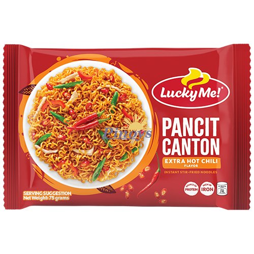 Chili pancit canton 60 g - Lucky me