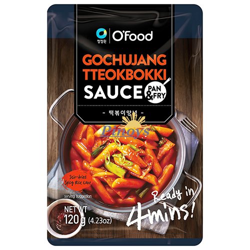 Gochujang Topokki omáčka na rýžové koláčky 120 g - O'Food