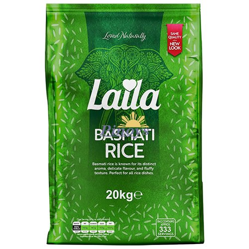 Basmati rice 20 kg - Laila