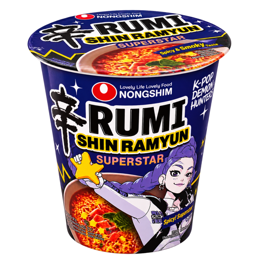 K-Pop Demon Hunters - Shin Ramyun set (3x68g) 204 g - Nongshim