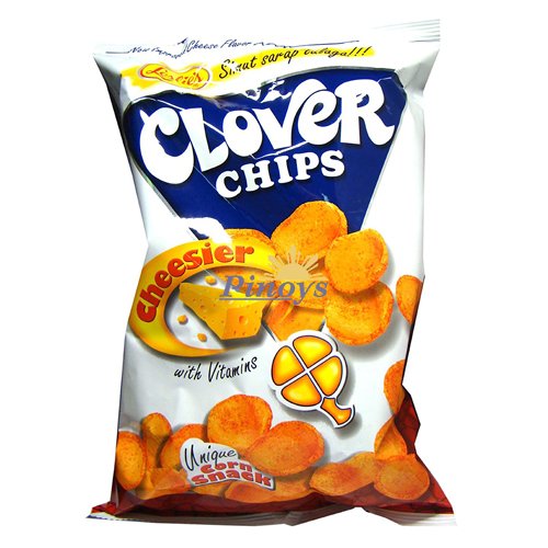 Clover Cheese flavoured Chips 85 g - Leslie