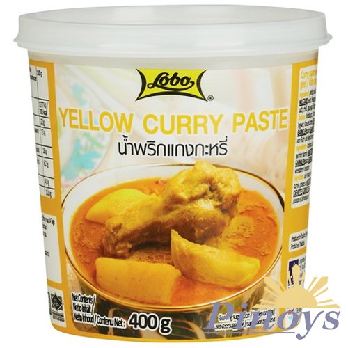 Yellow Curry Paste 400 g - Lobo