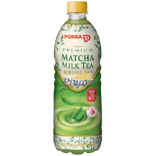 Mléčný čaj s matcha příchutí 500 ml - Pokka