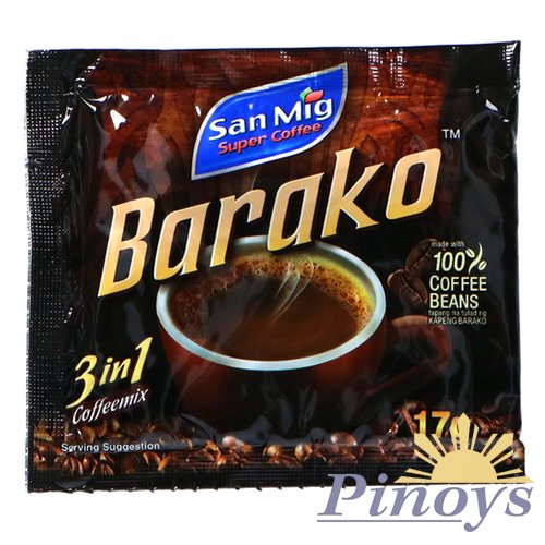 Barako Instant Coffee 3 in 1, 17 g - San Mig