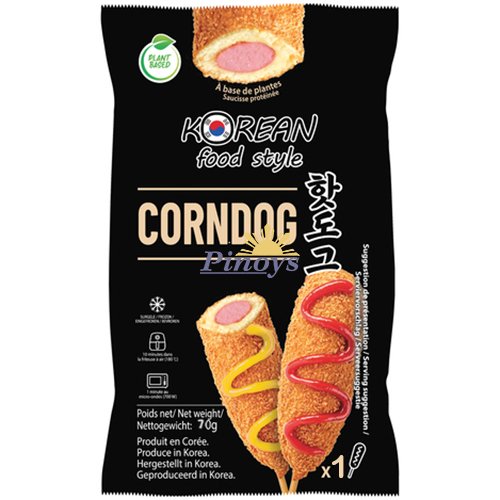 Korean Corn Dog, Vegan 80 g - Korean Food Style
