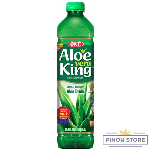 Aloe Vera nápoj s kousky aloe 1,5 l - OKF