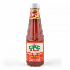 Banana chili sauce, hot 320 g - UFC