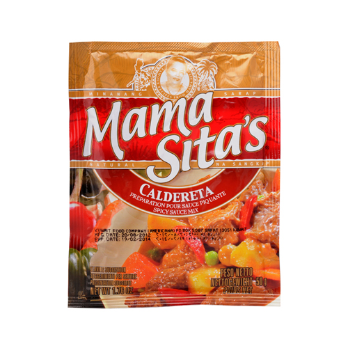 Koření na přípravu dušeného pokrmu Caldereta 50 g - Mama Sita´s