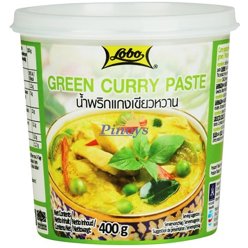 Green Curry Paste 400 g - Lobo