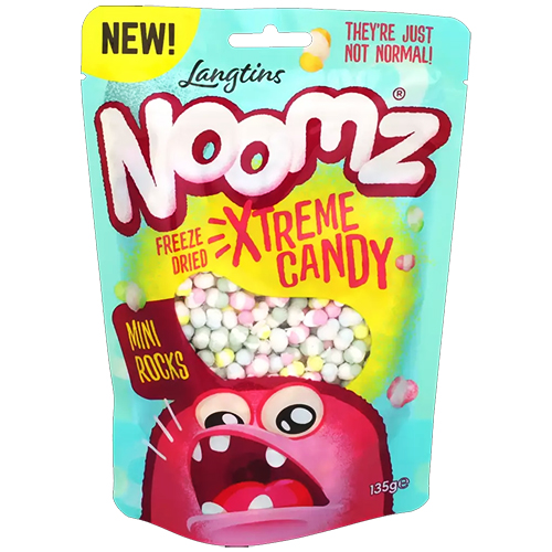 Lyofilizované bonbóny - mini kuličky 135 g - Noomz