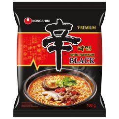 Shin Ramyun Black, spicy 130 g - Nongshim