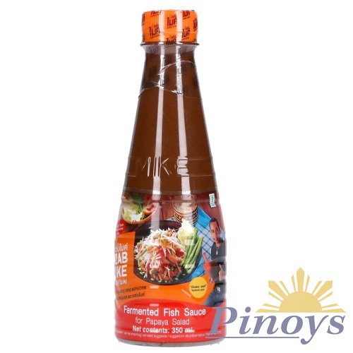 Fermented Fish Sauce, Papaya Salad Dressing 350 ml - Zab Mike