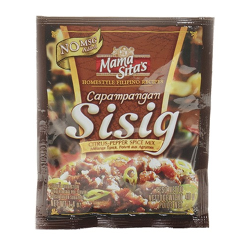 Sisig, citrus & pepper mix 40 g - Mama Sita´s