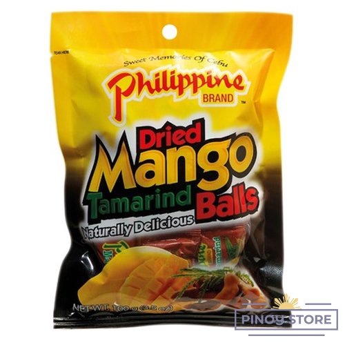 Mango & Tamarind Balls Candy 100 g - Philippine brand
