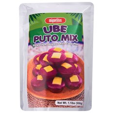 Puto Ube, Steamed Purple Potato Cake Mix 500 g - Miguelitos