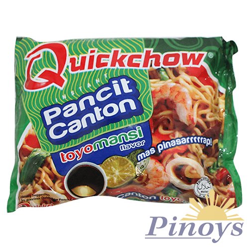 Toyomansi pancit canton 65 g - Quickchow