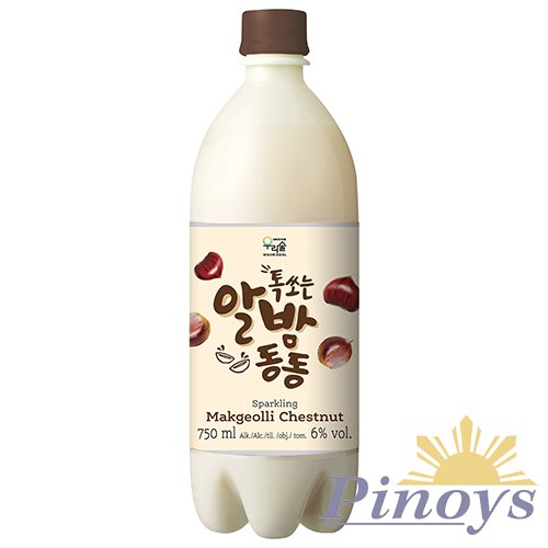 Rice Wine Makgeolli Chestnut flavour 750 ml - Woorisool