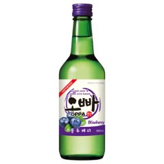 Tradiční korejský alkoholický nápoj Soju s příchutí borůvek 360 ml - Oppa