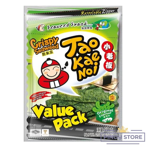 Seaweed snack crispy 59 g - Tao Kae Noi