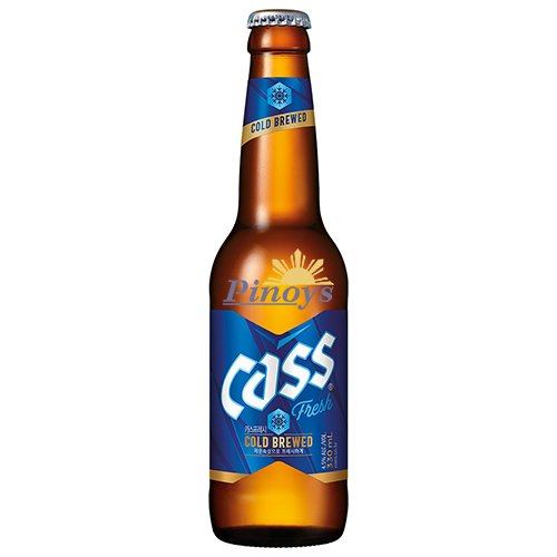 Korejské pivo v láhvi 4,5%, 10,5°, 330 ml - Cass