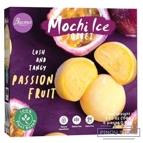 Ice Dessert Mochi Passion Fruit 156 g - Buono