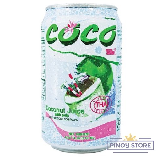 Kokosová voda s dužinou 310 ml - Coco Oriental