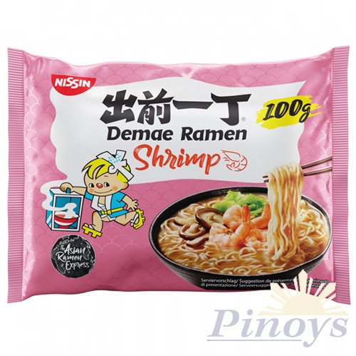 Instantní ramen s krevetovou příchutí 100 g - Nissin