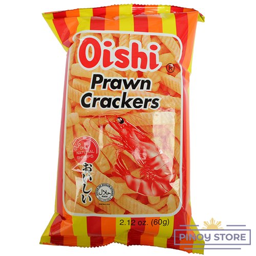 Krevetové chipsy 60 g - Oishi