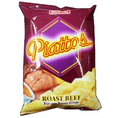 Chipsy s příchutí Roastbeefu Piattos 85 g - Jack & Jill's