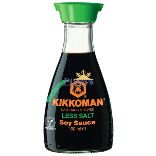 Less Salt Soy Sauce, Naturally Brewed 150 ml - Kikkoman