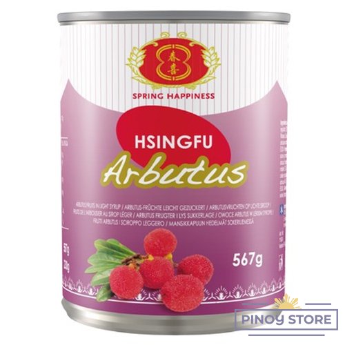 Arbutus (Waxberry/Bayberry) in Light syrup, canned 567 g - Spring Hapiness