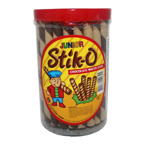 Čokoládové trubičky 380 g - Junior Stik-O