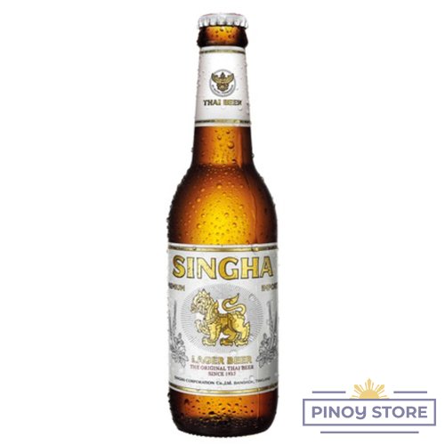 Thai beer, bottle 5%, 10,8°, 330 ml - Singha