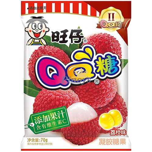 Lychee Gummy Candy 70 g - Want Want
