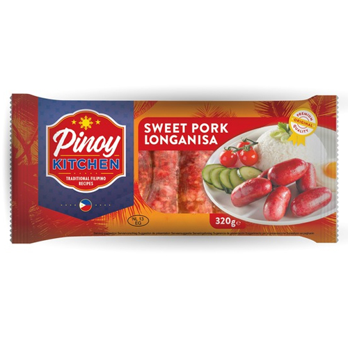 Longanisa Pork Sweet 320 g - Pinoy Kitchen