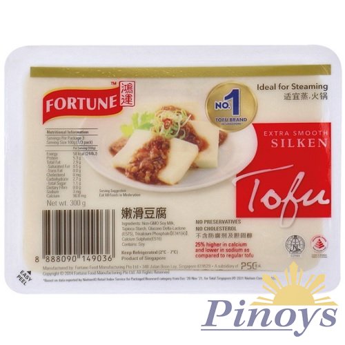 Tofu Extra Smooth, Silken 300 g - Fortune Brand