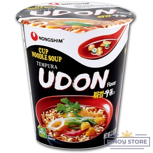 Instantní polévka s udon nudlemi v kelímku 62 g - Nongshim