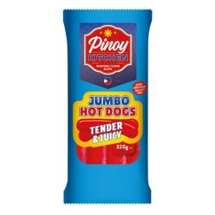 Jumbo Hot dogs Regular 320 g - Pinoy Kitchen