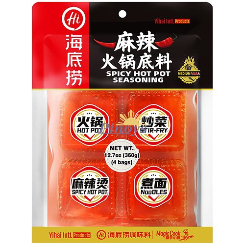 Základ na pikantní hot pot, kostky 360 g - Haidilao