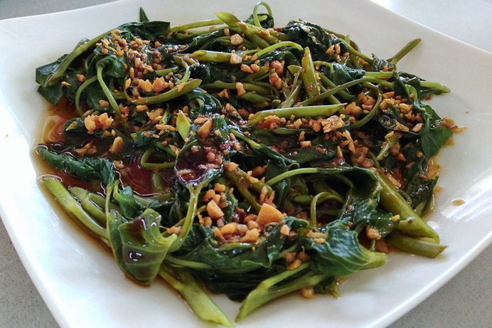 Water Spinach Adobo