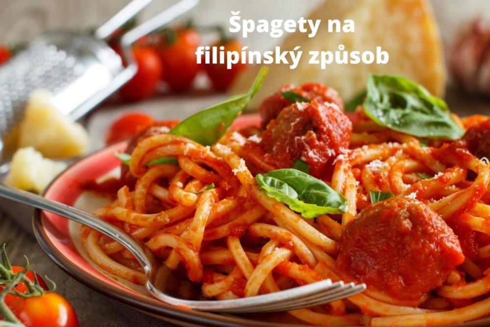 špagety na filipínský způsob